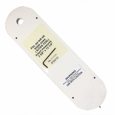 Big Horn Table Saw Insert Jet JTAS-10XL With Left Tilt Blade 18410